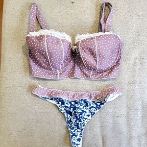 Freya Bra and Thong Set